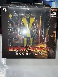Storm Collectibles 1/12 Mortal Kombat SCORPION MK1/MK2 Mask Clean Version 101601 - Picture 1 of 22