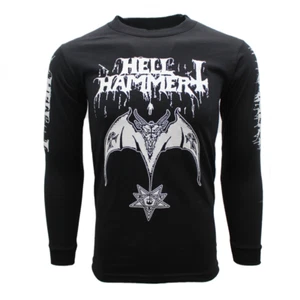 HELLHAMMER SATANIC RITES LONG SLEEVE TSHIRT. - Picture 1 of 3