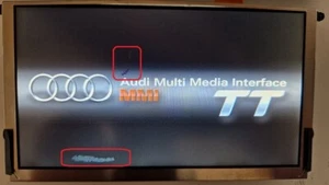 AUDI A3 TT R8 RNS-E MEDIA PANTALLA PU CON DEFECTOS #1 - Imagen 1 de 1