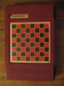 An Attractive Offer! Vtg Roller Magnetic Game Set•Checkers/Chess/Parcheesi - Picture 1 of 7
