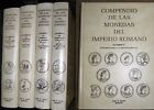 COMPENDIUM OF THE COINS OF THE ROMAN EMPIRE. 4 VOLUMES JUAN R.CAYON, MADRID.