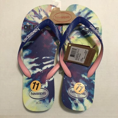 Havaianas - Sandalias chanclas OFFL Green tye dye talla 11 NUEVAS sin caja Foto 1 de 4