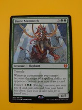 MTG Card. Battle Mammoth. Kaldheim rare