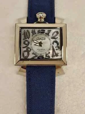 Reloj Cuadrado GAGA MILANO NAPOLEONE BREVETTATO Edición Temprana Raro Ref N 5373 FUNCIONA Foto 1 de 4