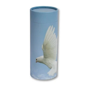 Biologisch abbaubare umweltfreundliche Streuröhre Einäscherungsurne für Erwachsene, 200 Kubikzoll - Bild 1 von 3