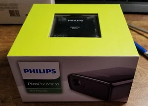 Philips PicoPix Micro PP320 Portable Wireless DLP Projector - Ceramic Black - Picture 1 of 4