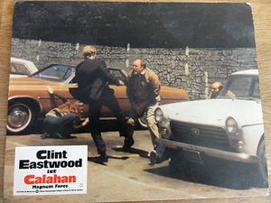 Aushangbild* CALAHAN Dirty Harry II Clint Eastwood Autos - Imagen 1 de 1