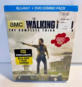 AMC's The Walking Dead - The Complete Third Season Blu-Ray & DVD Set - Sealed! - Picture 1 of 3