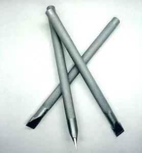 Set of Carbide tips Chisel for stone with knurled handle 6mm -10mm-14mm (3pcs) - Picture 1 of 10