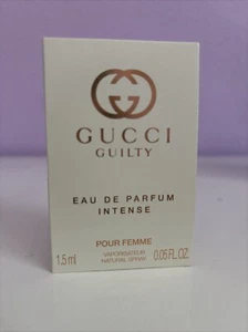 GUCCI GUILTY Women's Eau de Parfum INTENSE Spray Samples Vials 4 X .05 oz. 1.5ml - Picture 1 of 3