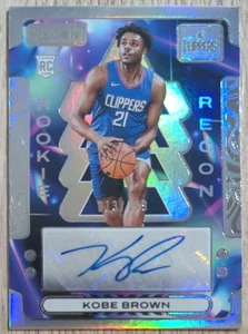 2023-24 Panini Recon - Rookie Recon Signatures Kobe Brown #RRS-7/149 (AU, RC) - Imagen 1 de 2