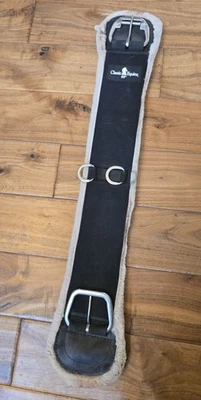 经典马传感器 Flex Fleece Cinch 30 英寸天然西方马具 — 第 1/3 张图片