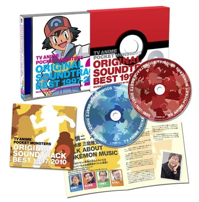 Shinji Miyazaki TV Anime Pockemon Original Soundtrack Best 1997-2010 Vol.2 (CD) - Bild 1 von 4