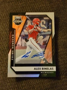 Alex Binelas Elite 2021 edición extra números primos firmas A #86 automático/225 - Imagen 1 de 2