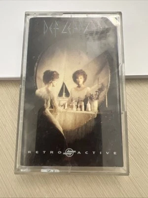 Def Leppard Retro Active Cassette Hard Rock Heavy Metal Rare - Image 1 of 4