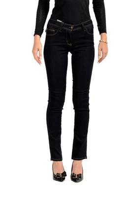 Scuderia Ferrari Women's Dark Blue Wash Skinny Jeans US S IT 40 - Image 1 of 4