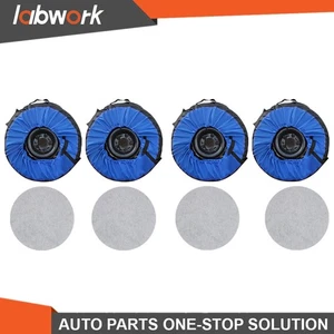 Labwork Fit For 22“-31” Tyre Bags Tyre Package Of 4 Blue With Black Handle 600D - Picture 1 of 16