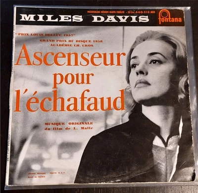 Miles Davis - Ascenseur pour l'échafaud (1958) LP 25cm mono français d'époque - Photo 1/4