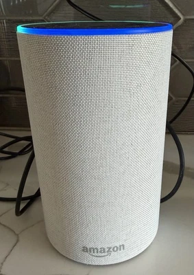 Altavoz Bluetooth WiFi Inteligente Amazon Echo 2da Generación Dolby Gris Brezo - Probado Foto 1 de 4