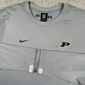 Purdue Boilermakers Shirt Mens Large Tall NCAA Nike Dri Fit Football Team Issue - Picture 1 of 7