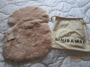 Binibamba Sheepskin Liberty Rose Pram Liner Snuggler - New with Tags - Picture 1 of 7