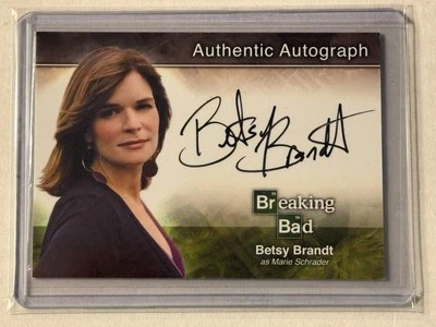 2014 Cryptozoic Breaking Bad Betsy Brandt On Card Autograph Marie Schrader A2 - Image 1 of 2