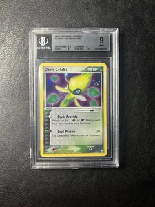 Pokemon Dark Celebi Holo EN 4/101 EX Hidden Legends BGS 9,0 MINT - Bild 1 von 2
