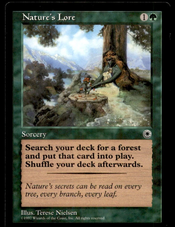 MTG Nature's Lore LP Light Play Portal [3868] - Image 1 of 1