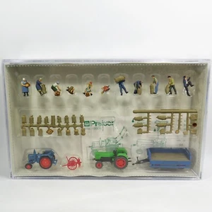 PREISER 13008 SUPER SET Cosechando patatas Escala 1:87 H0 - Imagen 1 de 5