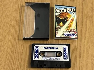 Ocean Caterpilla VIC 20 Vintage Cassette - Rare Working -👽👾Retro Gift Idea👾👽 - Afbeelding 1 van 24