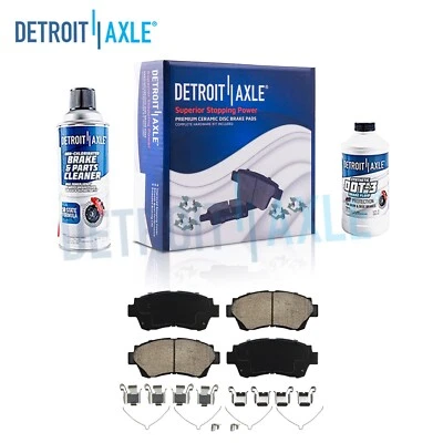 Pastillas de freno delanteras de cerámica + herrajes para Toyota Camry Avalon Celica Sienna ES300 Foto 1 de 4