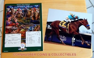 2015 BREEDERS CUP $2 UNCASHED WIN & RESULTS TICKETS PROGRAM PLUS PHOTO ~ MINT - Picture 1 of 4