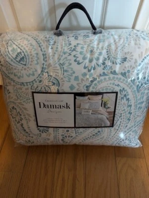 Charter Club Damask Twin/Twin XL Cotton Comforter 300-TC 2-Pc Set NEW $170.00 - Image 1 of 4