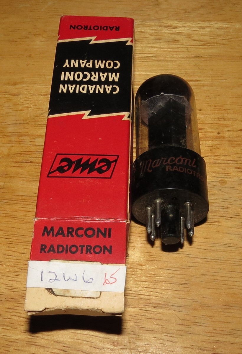 Canadian Marconi 6A3 真空管2本セット Yahoo!オークション -「6a3 真空管」(真空管) (真空管アンプ)の
