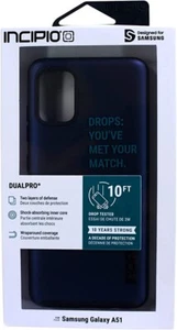 NEW Incipio DualPro Dual-Layer Case for Samsung Galaxy A51  - Black - Picture 1 of 5