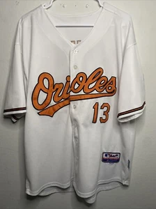 Baltimore Orioles Majestic Stitched Basball Jersey Manny Machado #13 Size 52 - Picture 1 of 5