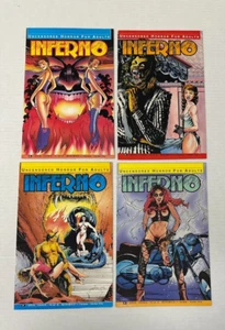 Aircel INFERNO 1-4 COMPLETE SET HORROR - Picture 1 of 2