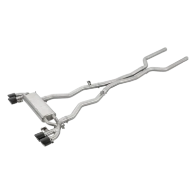 Escape deportivo BMW F90 M5 Performance Valvetronic ajuste directo con puntas de carbono Foto 1 de 4