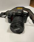 Nikon F60 N60 35Mm Film F Lens Mount Slr Camera With Tamron Lens