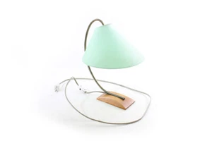 Old Table Lamp With Umbrella Old ´S Vintage - Picture 1 of 12
