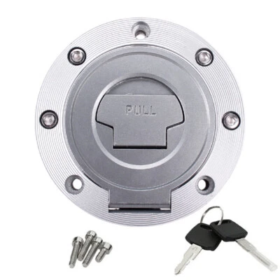 Fuel Gas Tank Cap Lock Cover Key Fit for MT07 MT09 FZ6 FZ8 FZ10 XJ6 XJR400 - Image 1 of 4