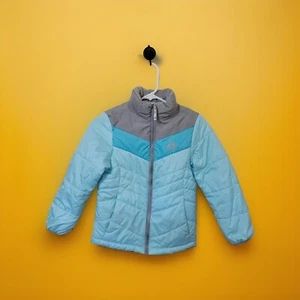 Gerry Girls Jacket : Puffer Jacket Full Zipper :Size Small 7/8 :LightBlue/Gray. - Picture 1 of 8
