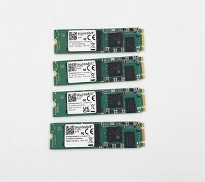 4X Swissbit Industrial M.2 SATA SSD 60GB PSLC Flash SFSA060GM3AA4TO-I-LB-62P-STD - Imagen 1 de 3