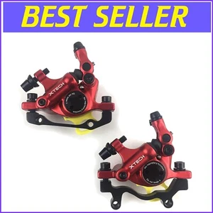 MTB & E-Bike Hydraulic Disc Brake Calipers - Front & Rear Set, Good Sensitivity - Picture 1 of 11