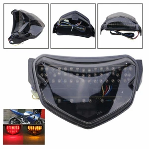 LED Tail Light Turn Signal Smoke Lens For SUZUKI GSXR GSX-R 600 750 2004-2005 CT - Picture 1 of 8
