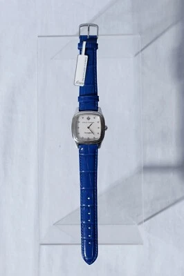 David Yurman Thoroughbred T303-SST 32mm Swiss Made Quartz Watch Blue Strap - Image 1 of 4