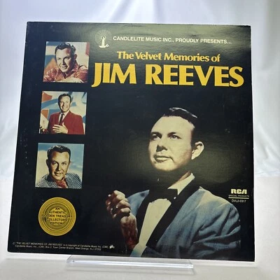 The Velvet Memories Of Jim Reeves On LPS 2 LPs - Image 1 of 4