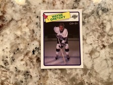 WAYNE GRETZKY 1988-89 O-PEE-CHEE NHL HOCKEY #120 LOS ANGELES KINGS HOF NEAR MINT