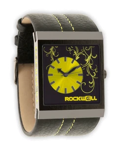 Rockwell MC123 Mercedes Ladies Watch, Black/Yellow - Picture 1 of 1