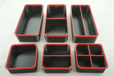 Milwaukee Deep PACKOUT Compatible Bins -BUILD YOU OWN - Multi Listing Nesting - Image 1 of 4